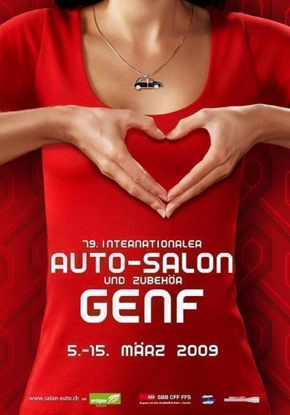 Der Automobil-Salon Genf will 2009 Emotionen wecken.